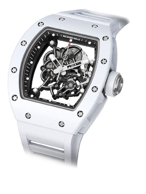 richard mille rm55 black|Richard Mille bubba watson white.